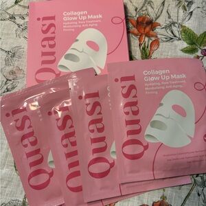 Quasi Collagen Glow Up Mask, 4 Masks